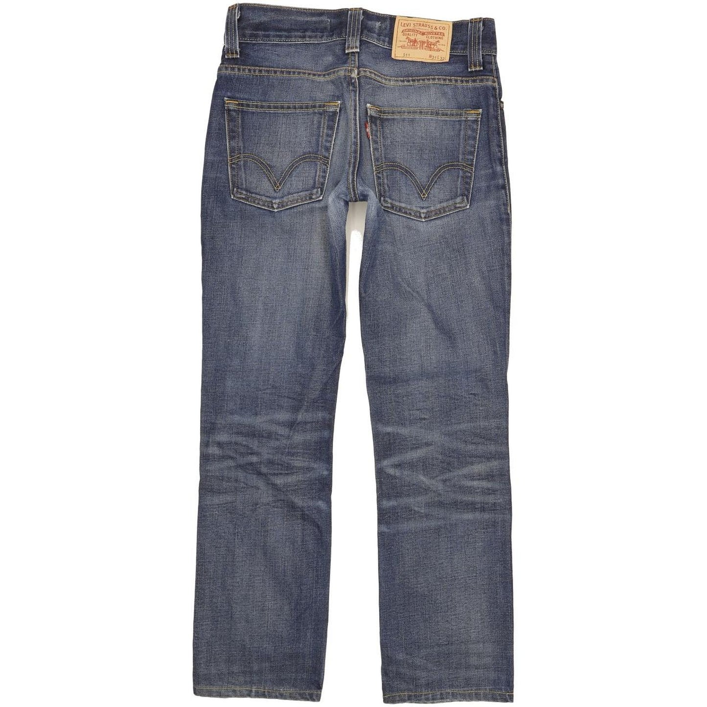 Levi's 511 Men Blue Straight Slim Jeans W31 L29