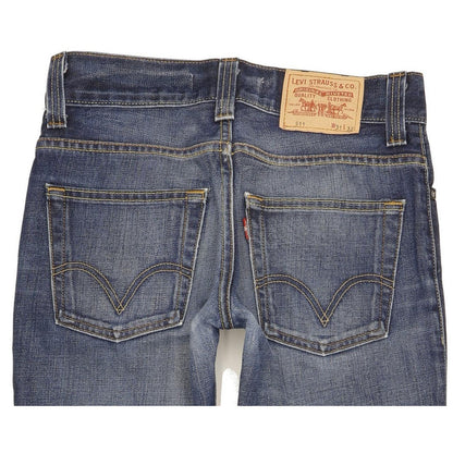Levi's 511 Men Blue Straight Slim Jeans W31 L29