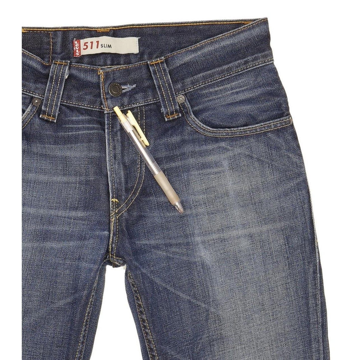 Levi's 511 Men Blue Straight Slim Jeans W31 L29