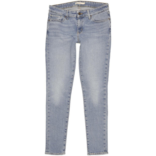 Levi's 711 Women Blue Skinny Slim Stretch Jeans W29 L29