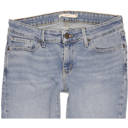 Levi's 711 Women Blue Skinny Slim Stretch Jeans W29 L29