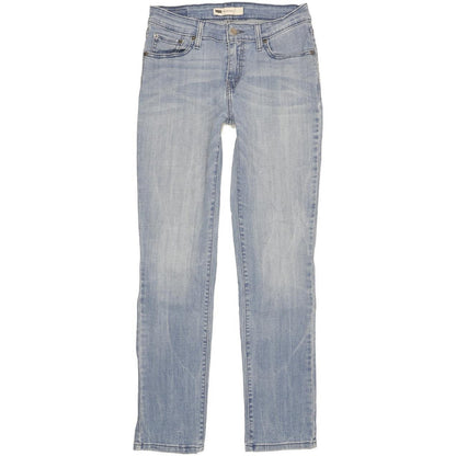 Levi's Women Blue Skinny Slim Stretch Jeans W27 L31