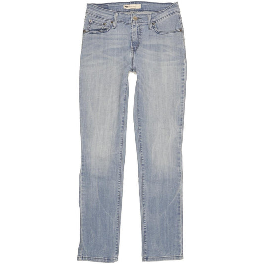Levi's Women Blue Skinny Slim Stretch Jeans W27 L31