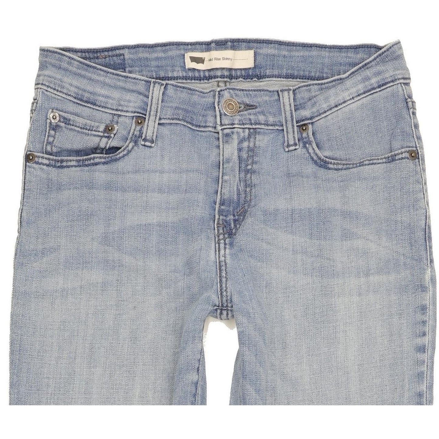 Levi's Women Blue Skinny Slim Stretch Jeans W27 L31