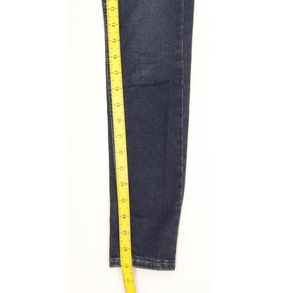 Levi's 710 Super Women Blue Skinny Slim Stretch Jeans W25 L29