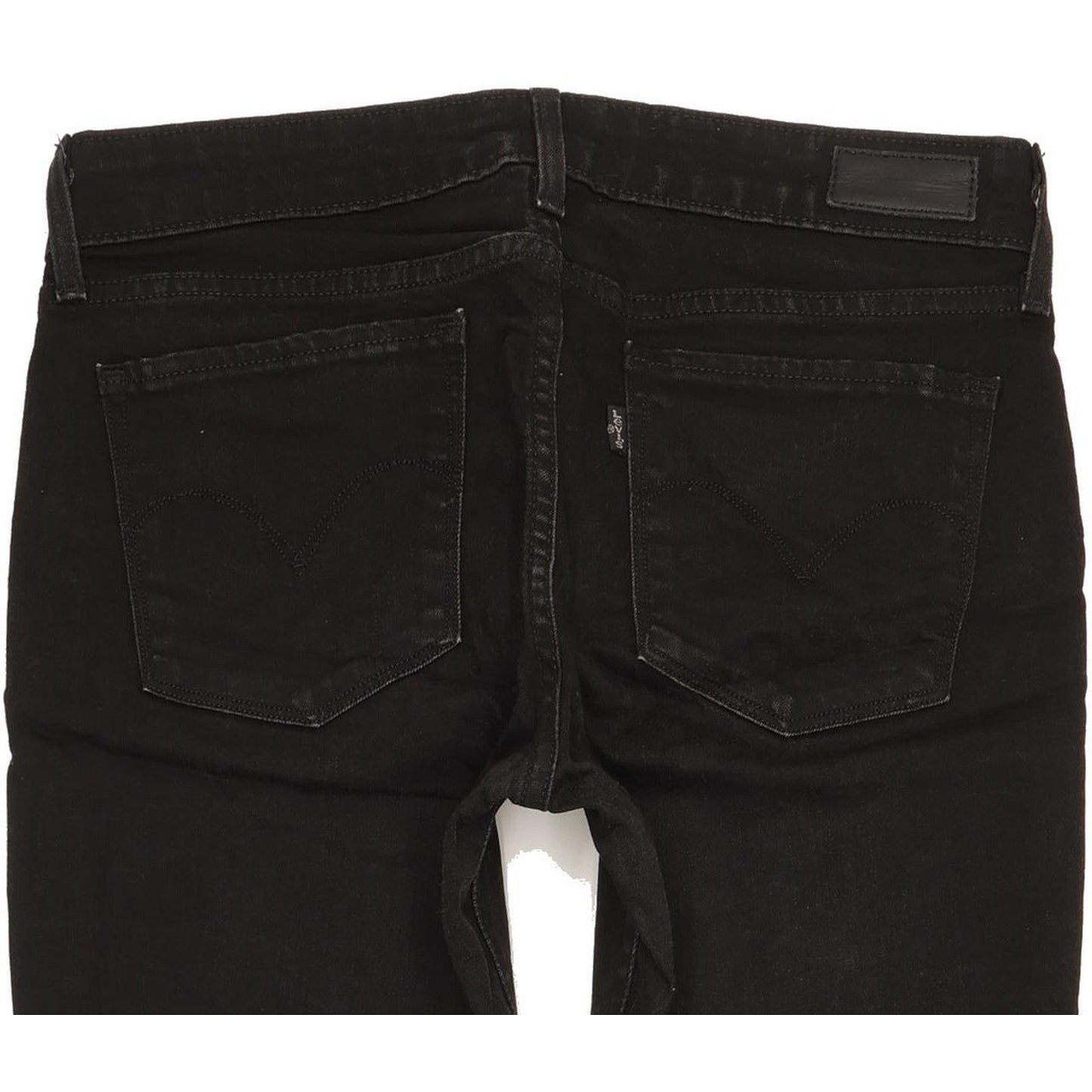 Levi's Demi Curve Women Black Skinny Slim Stretch Jeans W29 L32