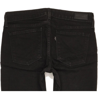 Levi's Demi Curve Women Black Skinny Slim Stretch Jeans W29 L32