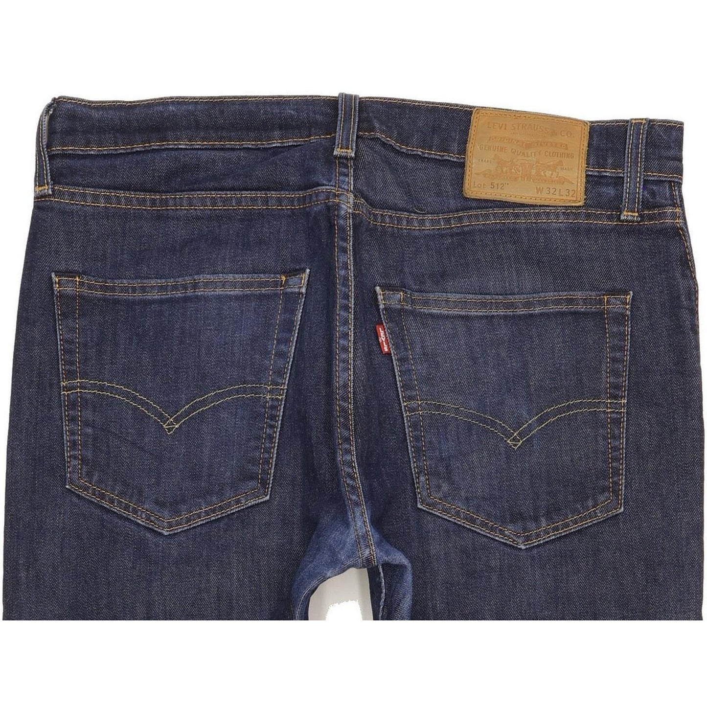 Levi's 512 Men Blue Tapered Slim Jeans W32 L30