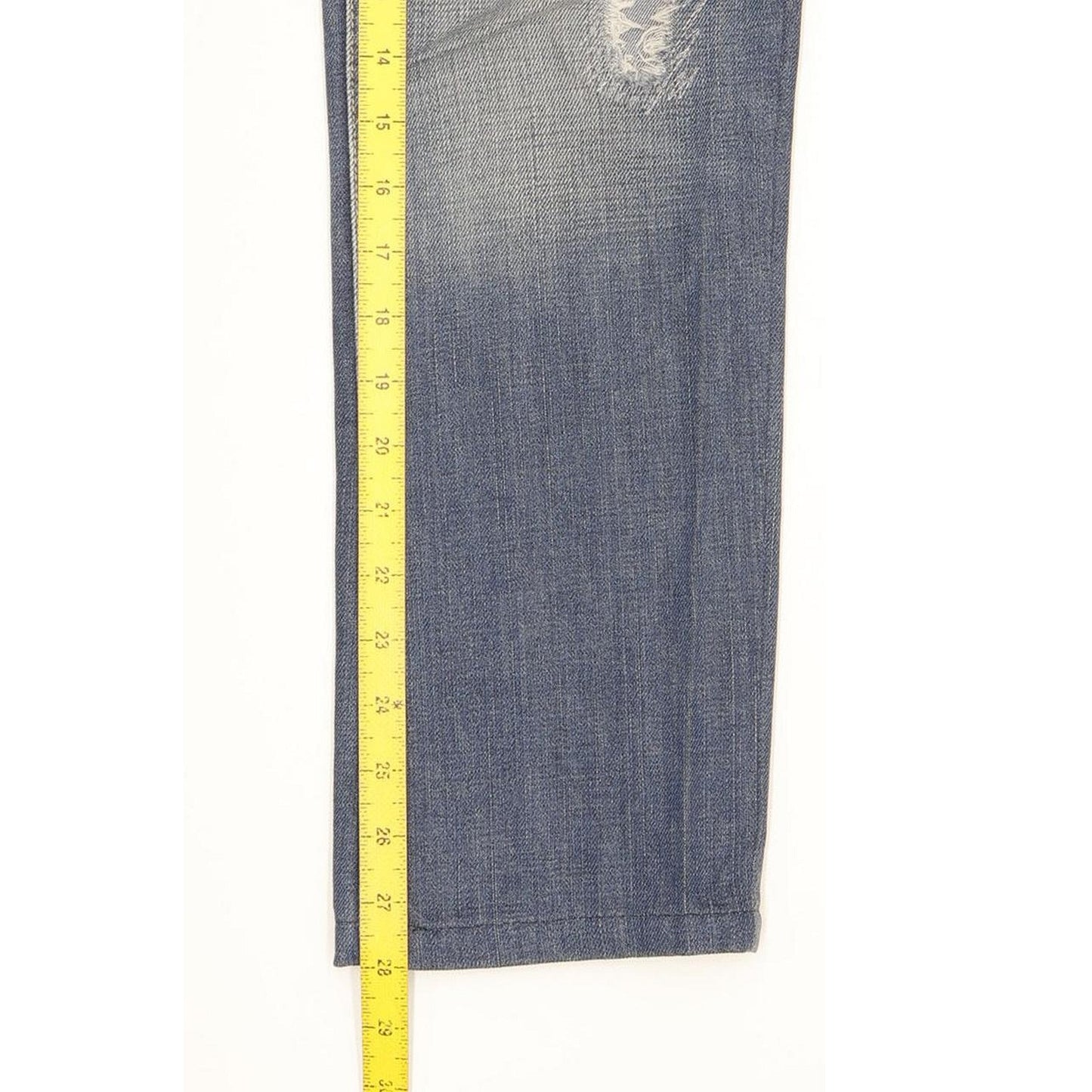 Levi's 572 Men Blue Straight Slim Jeans W28 L28