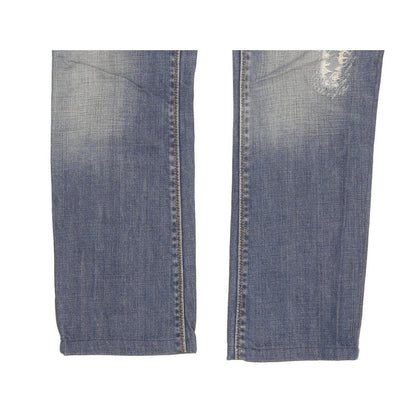 Levi's 572 Men Blue Straight Slim Jeans W28 L28