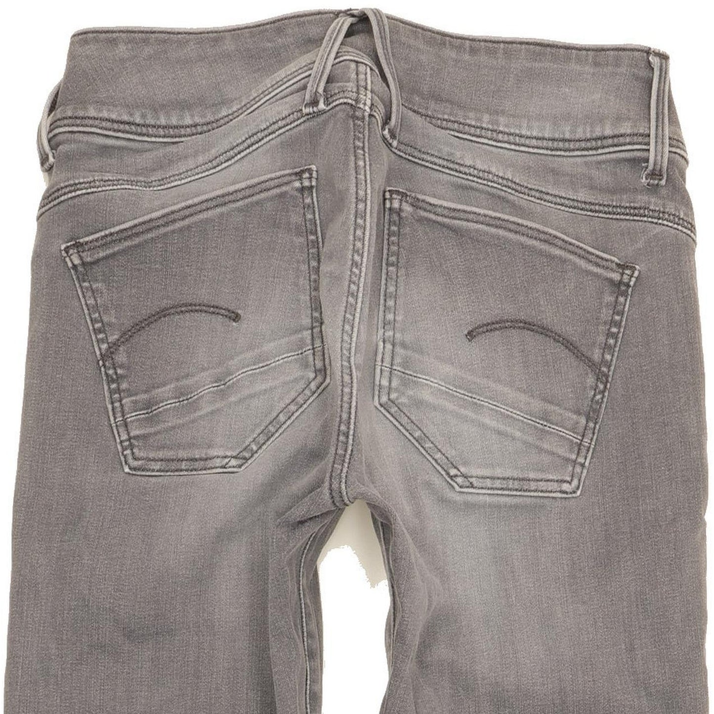G-Star Lynn Women Grey Skinny Slim Stretch Jeans W27 L31