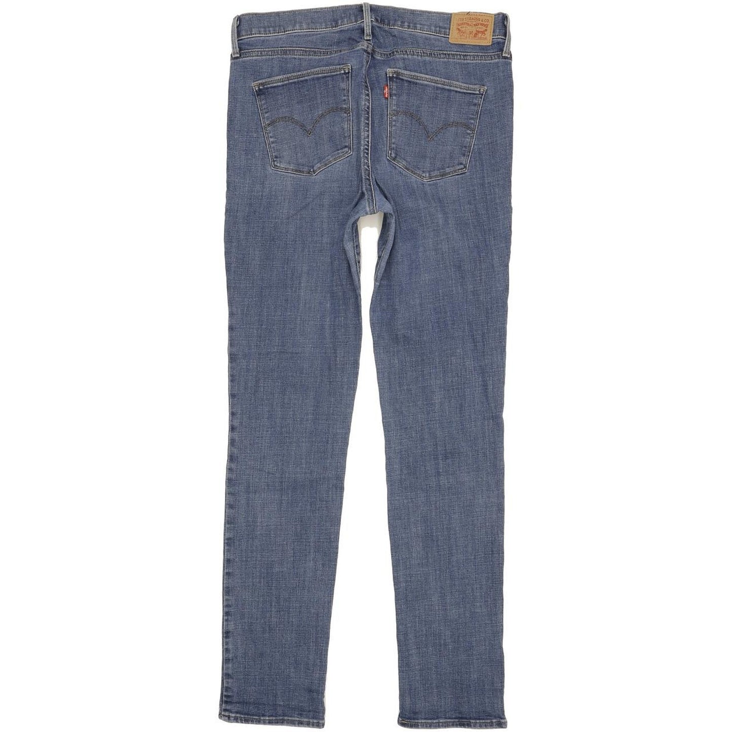 Levi's Slimming Women Blue Straight Slim Stretch Jeans W32 L33