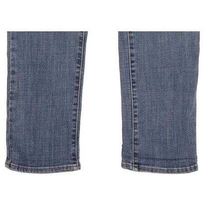 Levi's Slimming Women Blue Straight Slim Stretch Jeans W32 L33