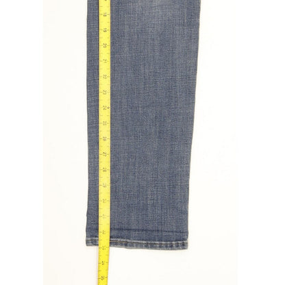 Levi's Slimming Women Blue Straight Slim Stretch Jeans W32 L33