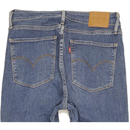 Levi's 721 Blue Skinny Slim Stretch Jeans High Waisted W29 L32