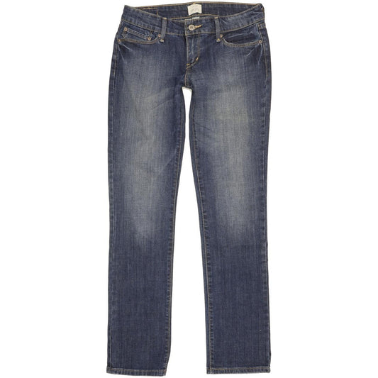 Levi's Demi Curve Women Blue Straight Slim Stretch Jeans W26 L31