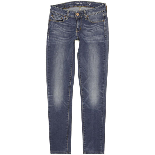 Levi's Slight Curve Women Blue Skinny Slim Stretch Jeans W24 L28