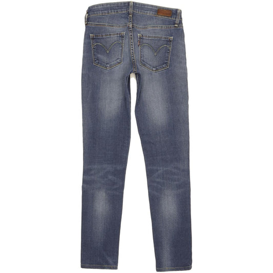 Levi's Slight Curve Women Blue Skinny Slim Stretch Jeans W24 L28