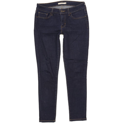 Levi's 711 Women Blue Skinny Slim Stretch Jeans W28 L28