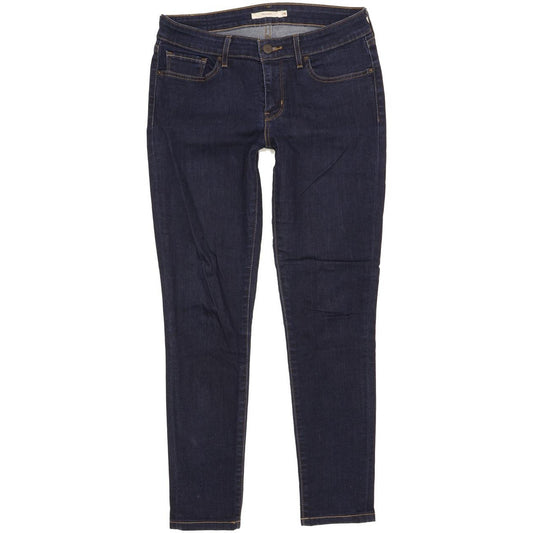 Levi's 711 Women Blue Skinny Slim Stretch Jeans W28 L28