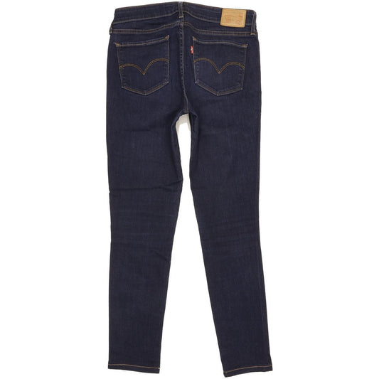 Levi's 711 Women Blue Skinny Slim Stretch Jeans W28 L28
