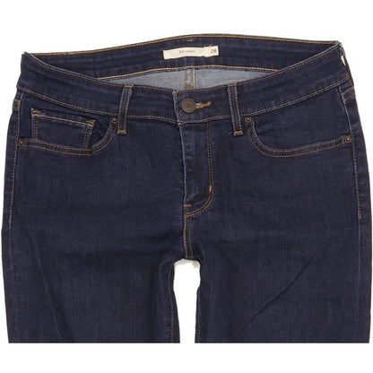 Levi's 711 Women Blue Skinny Slim Stretch Jeans W28 L28