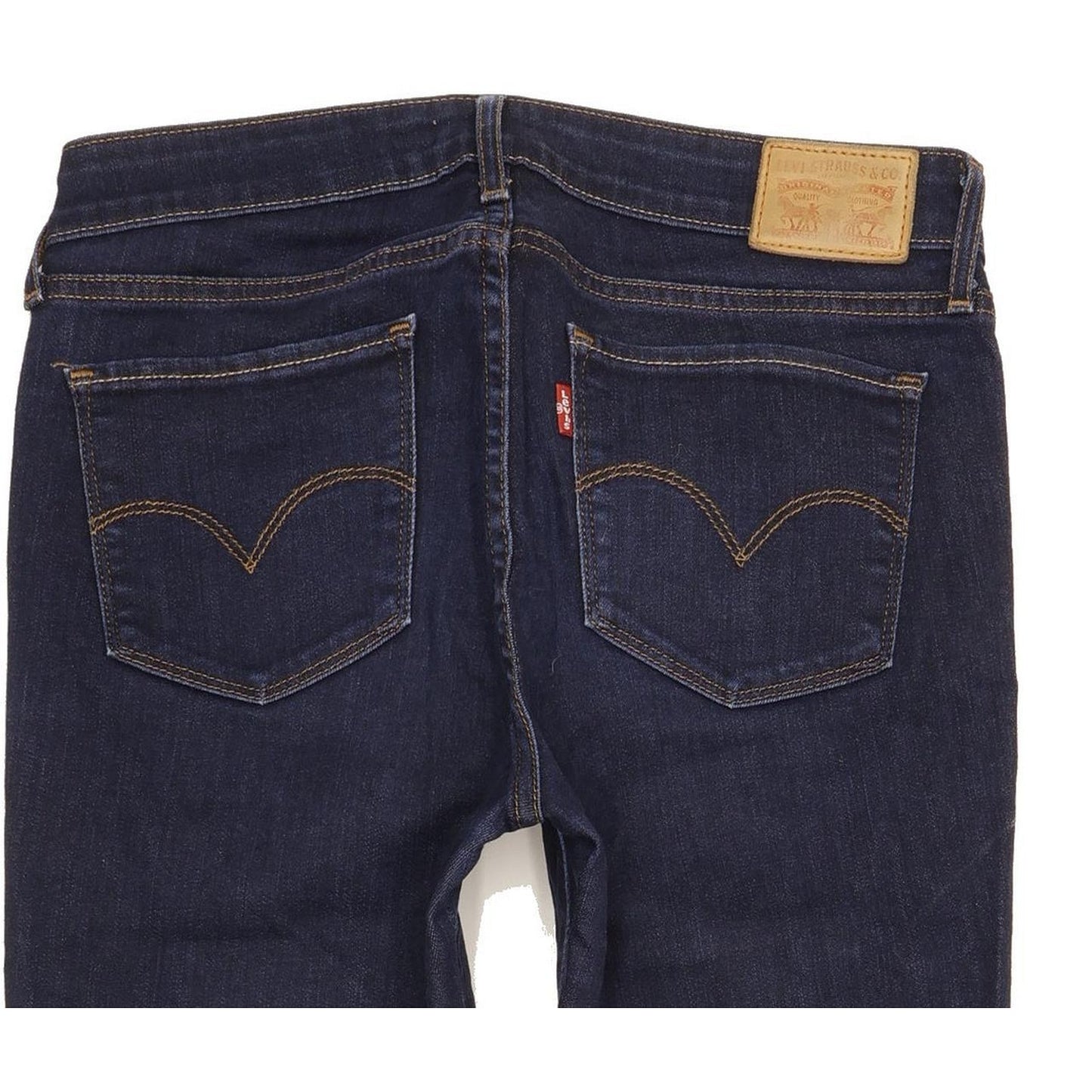 Levi's 711 Women Blue Skinny Slim Stretch Jeans W28 L28