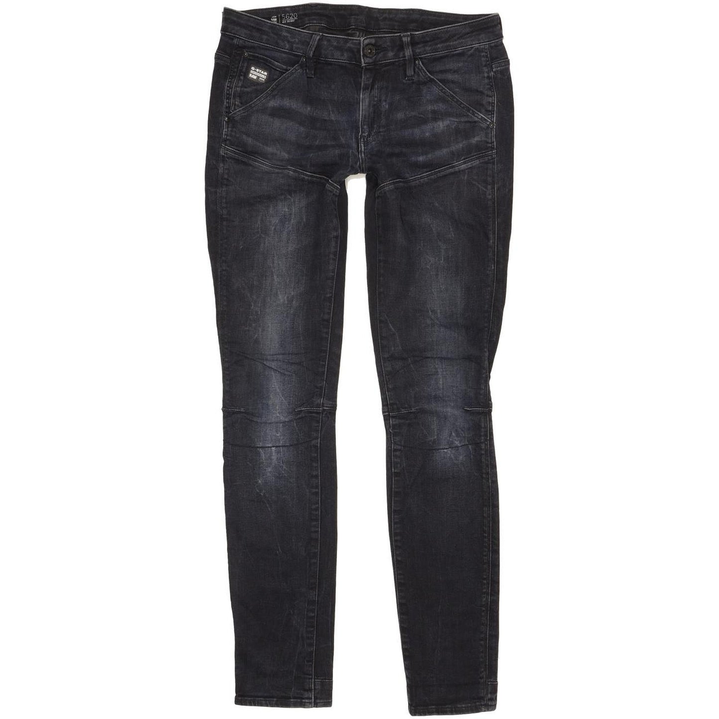 G-Star 5620 Women Navy Skinny Slim Stretch Jeans W29 L31