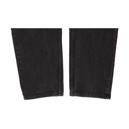 Lee Kansas Men Black Straight Regular Jeans W38 L30