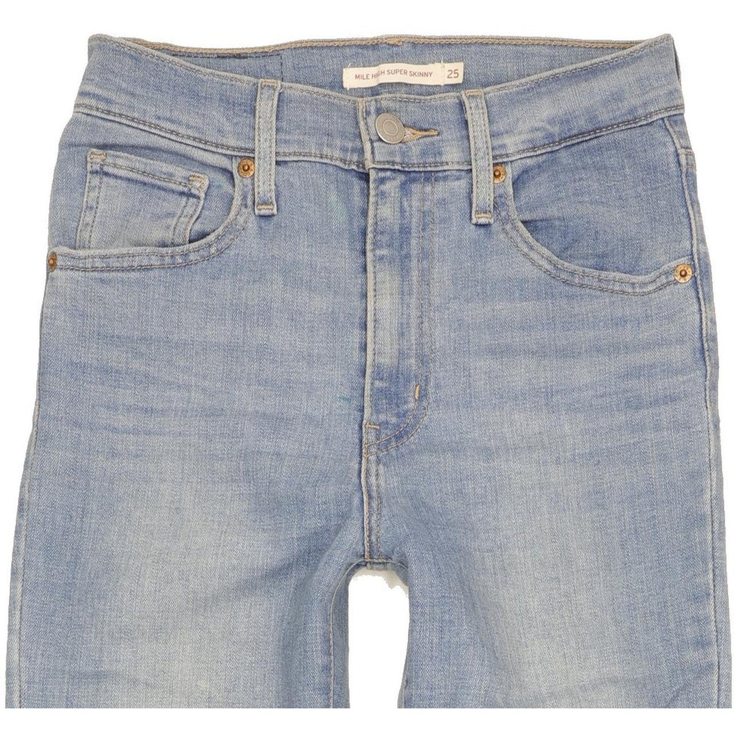 Levi's Mile Women Blue Skinny Slim Stretch Jeans W25 L32