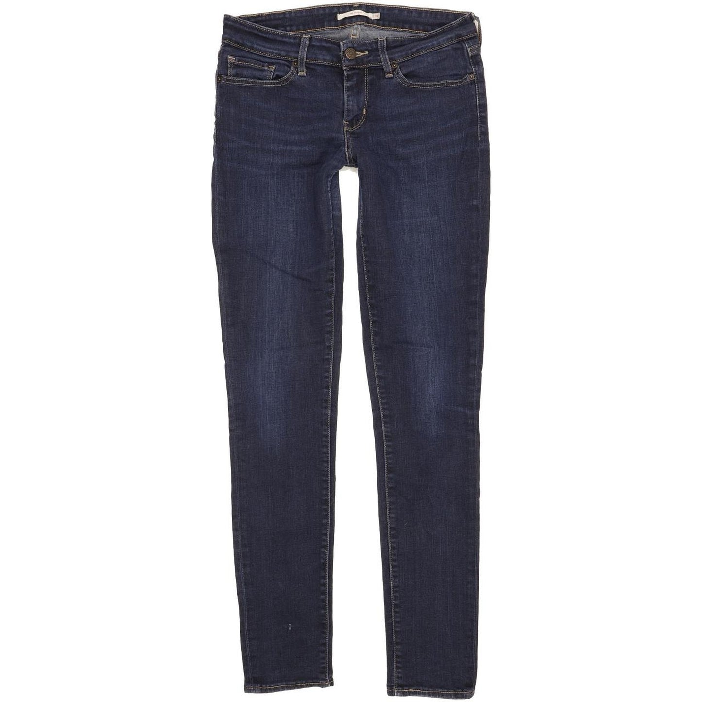 Levi's 711 Women Blue Skinny Slim Stretch Jeans W28 L32