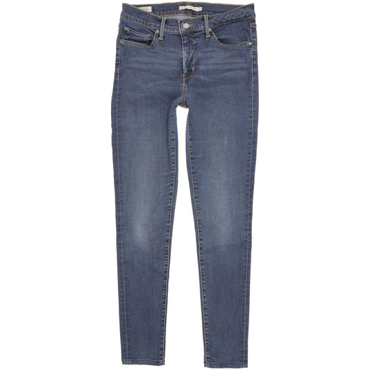 Levi's 310 Shaping Women Blue Skinny Slim Stretch Jeans W30 L29