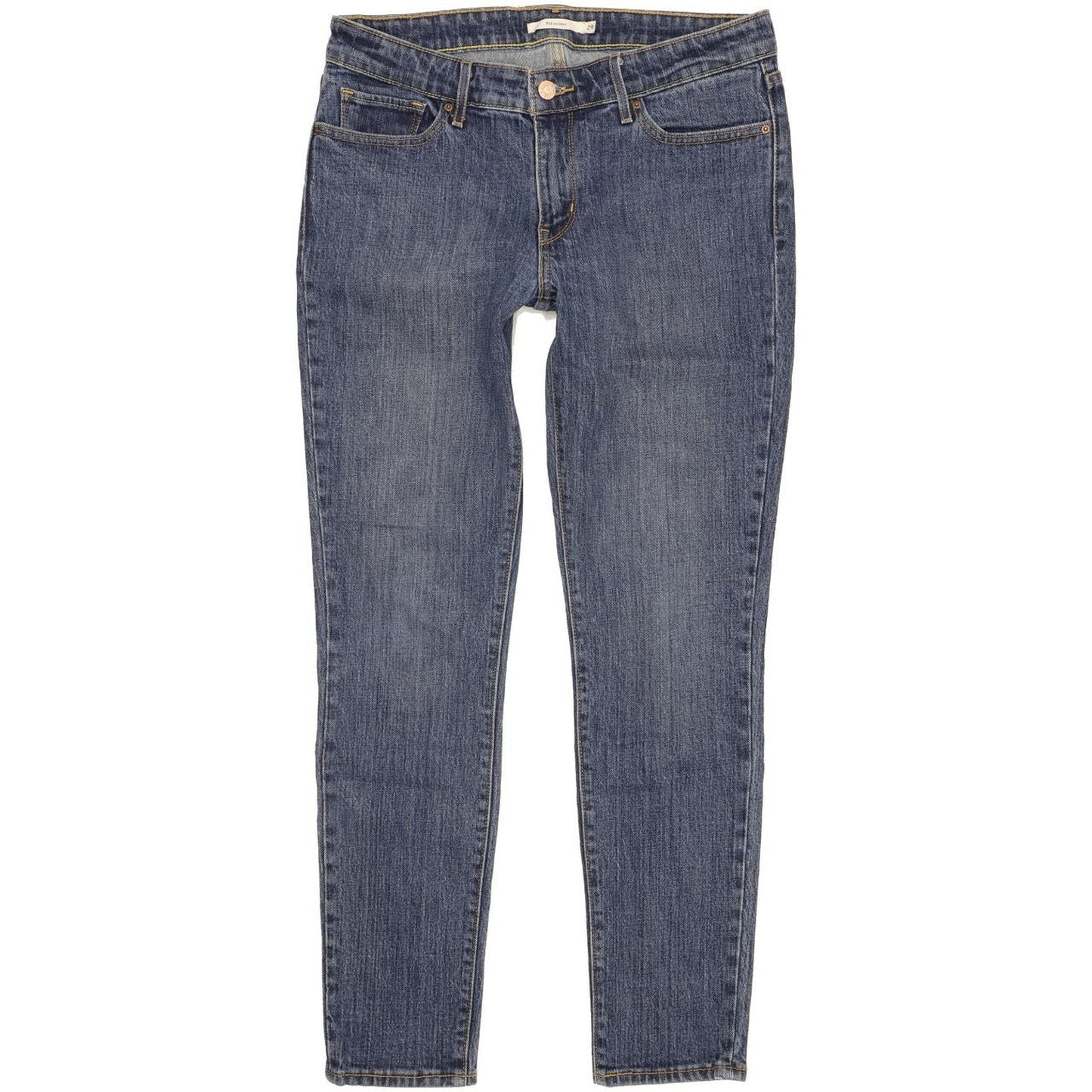 Levi's 711 Women Blue Skinny Slim Stretch Jeans W29 L30
