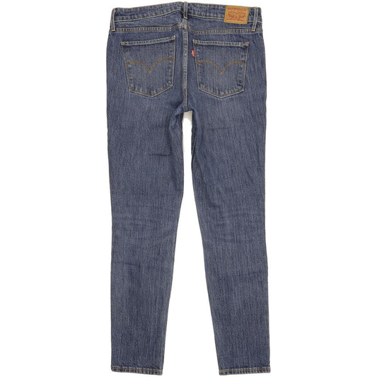 Levi's 711 Women Blue Skinny Slim Stretch Jeans W29 L30