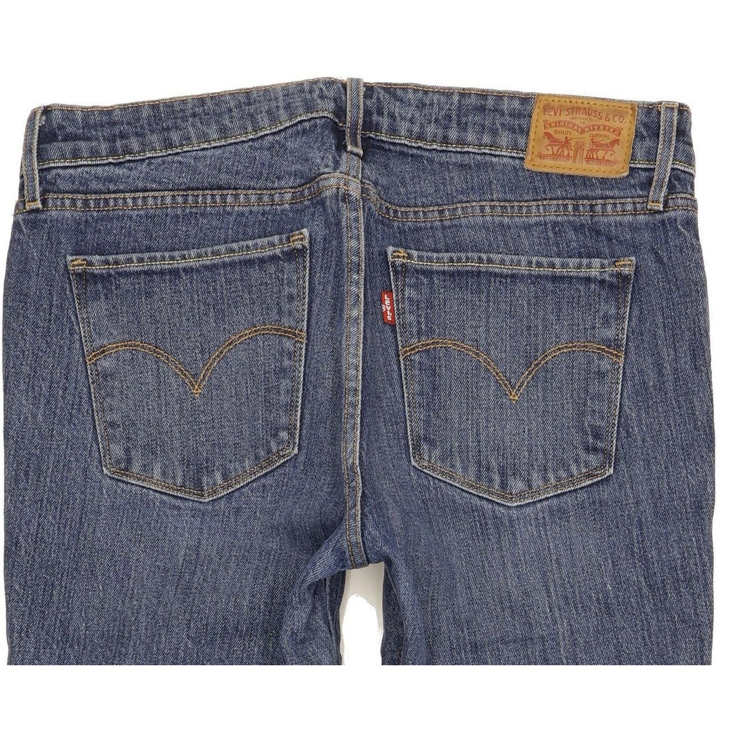 Levi's 711 Women Blue Skinny Slim Stretch Jeans W29 L30