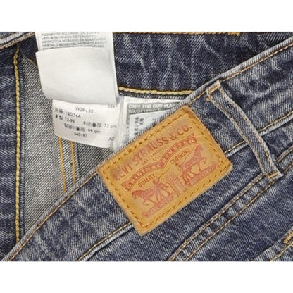 Levi's 711 Women Blue Skinny Slim Stretch Jeans W29 L30