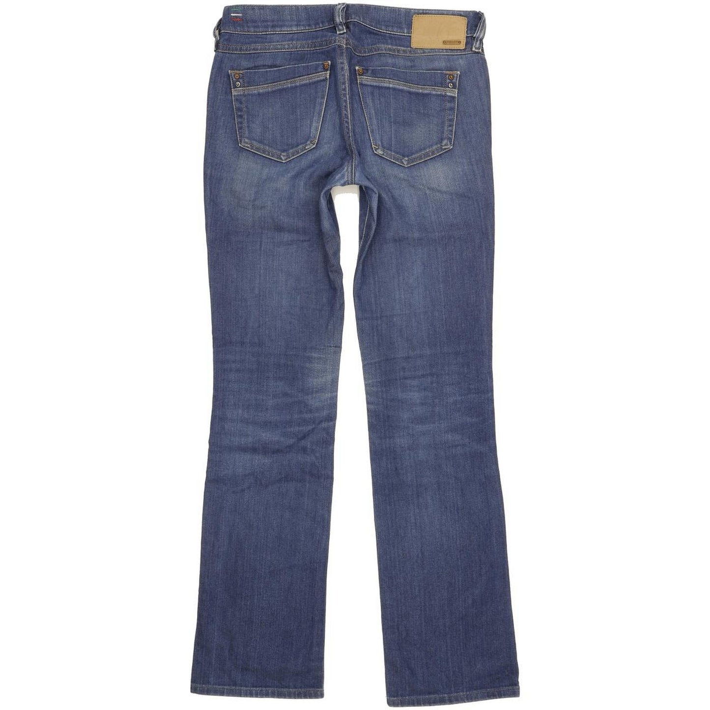 Diesel Ronhoir 008PU Women Blue Bootcut Regular Stretch Jeans W28 L32