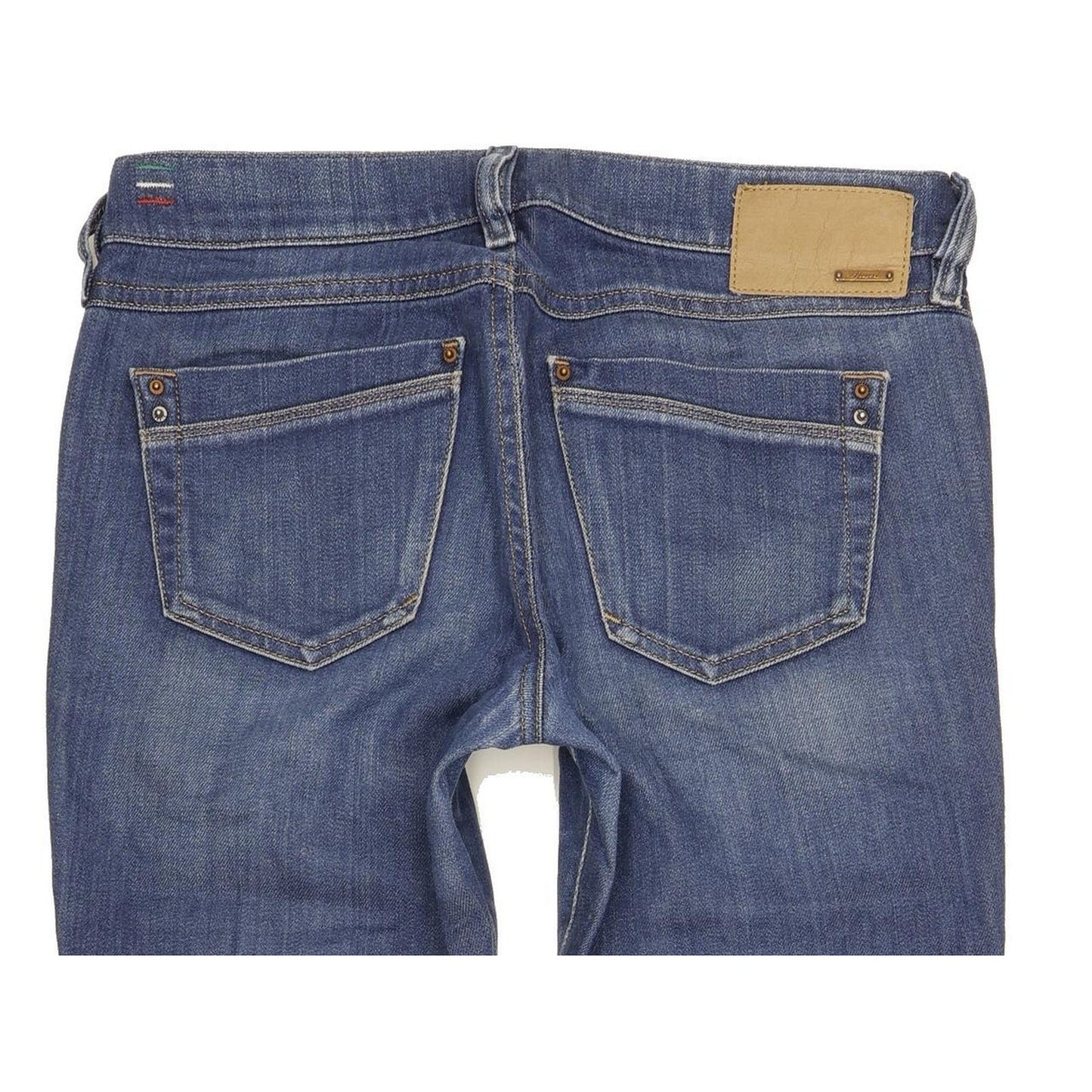 Diesel Ronhoir 008PU Women Blue Bootcut Regular Stretch Jeans W28 L32