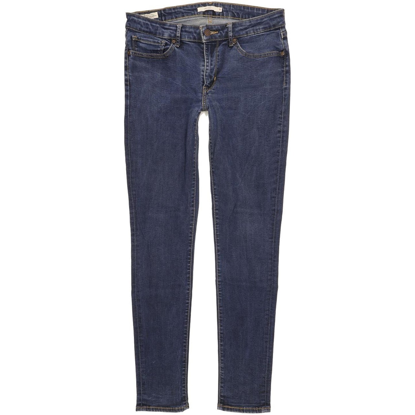 Levi's 711 Women Blue Skinny Slim Stretch Jeans W30 L31