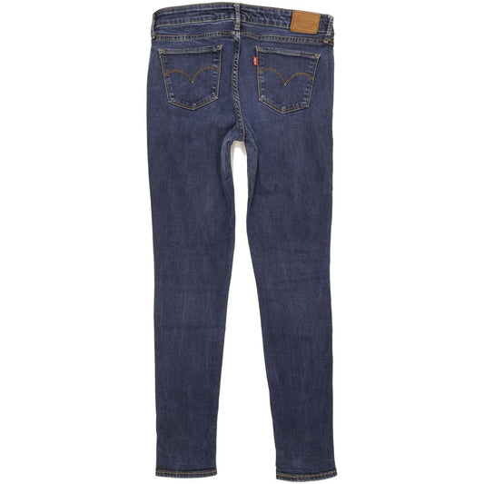Levi's 711 Women Blue Skinny Slim Stretch Jeans W30 L31