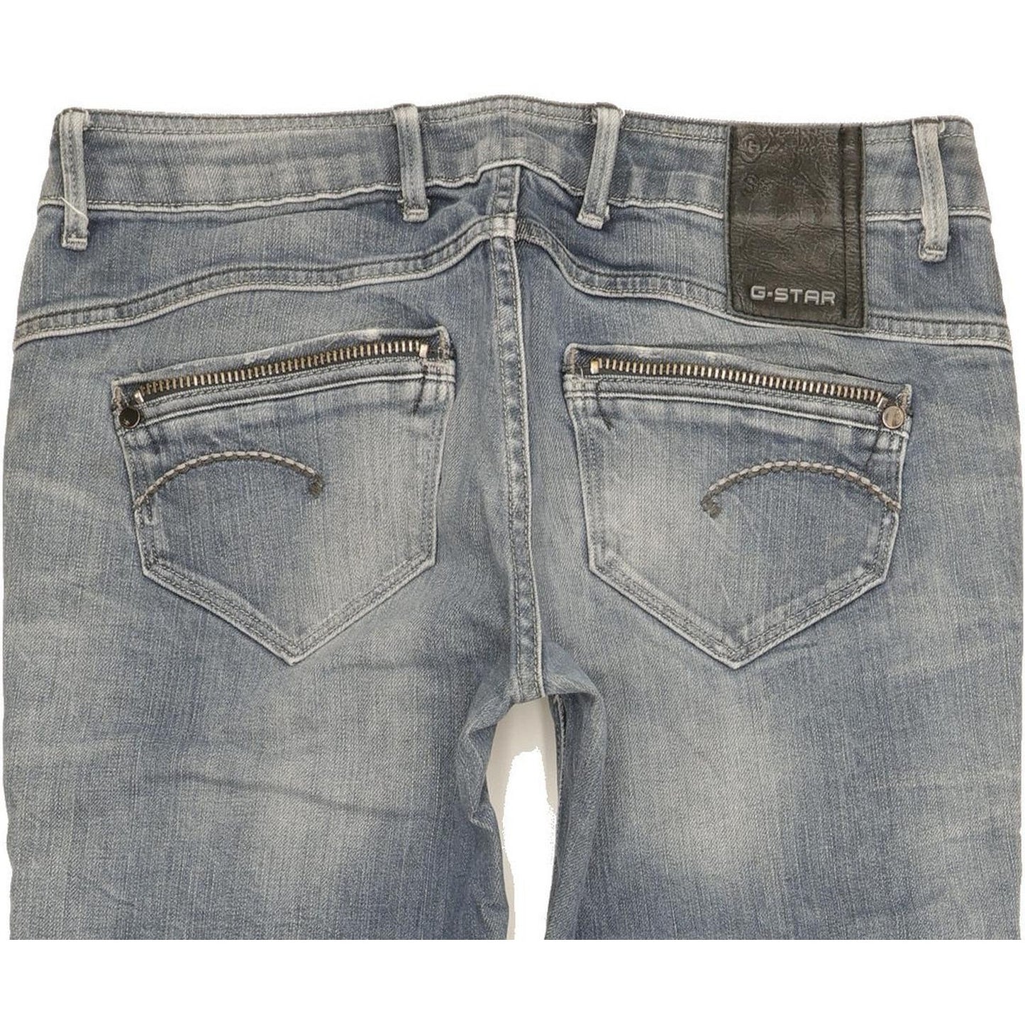 G-Star Midge Rover Women Blue Skinny Slim Stretch Jeans W28 L33
