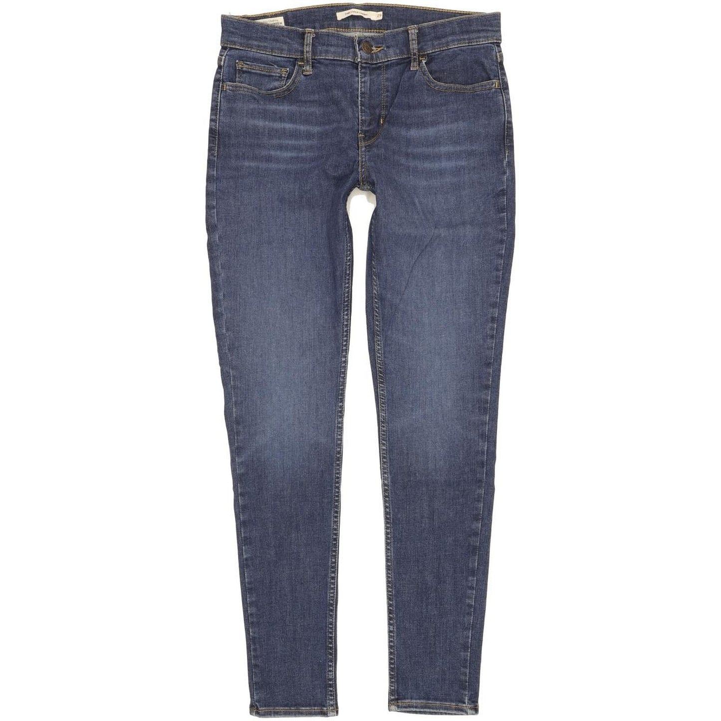 Levi's 710 Super Women Blue Skinny Slim Stretch Jeans W29 L30