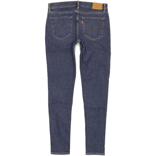 Levi's 710 Super Women Blue Skinny Slim Stretch Jeans W29 L30