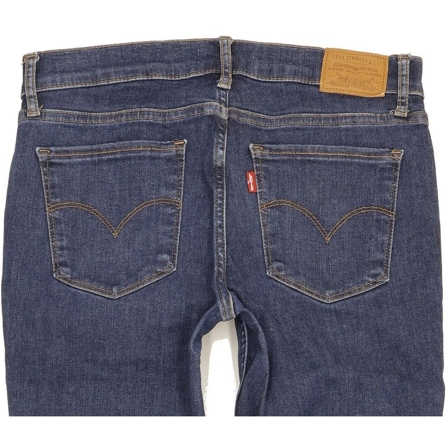 Levi's 710 Super Women Blue Skinny Slim Stretch Jeans W29 L30