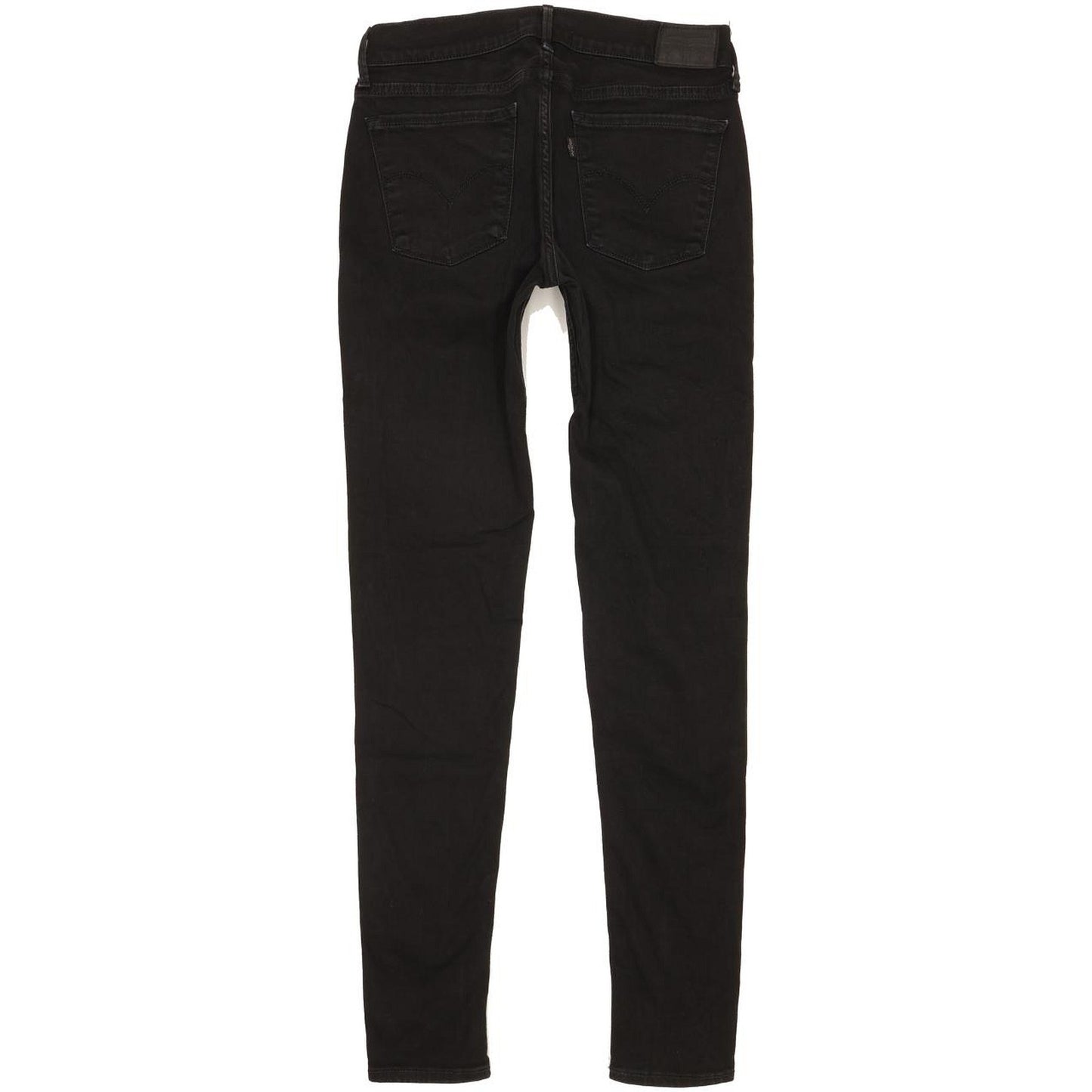 Levi's 710 Super Women Black Skinny Slim Stretch Jeans W29 L31