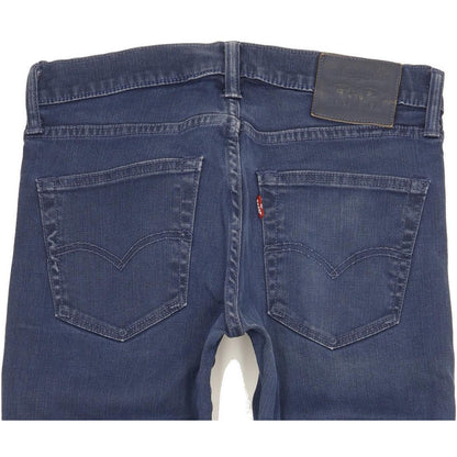 Levi's Men Blue Straight Slim Stretch Jeans W31 L31