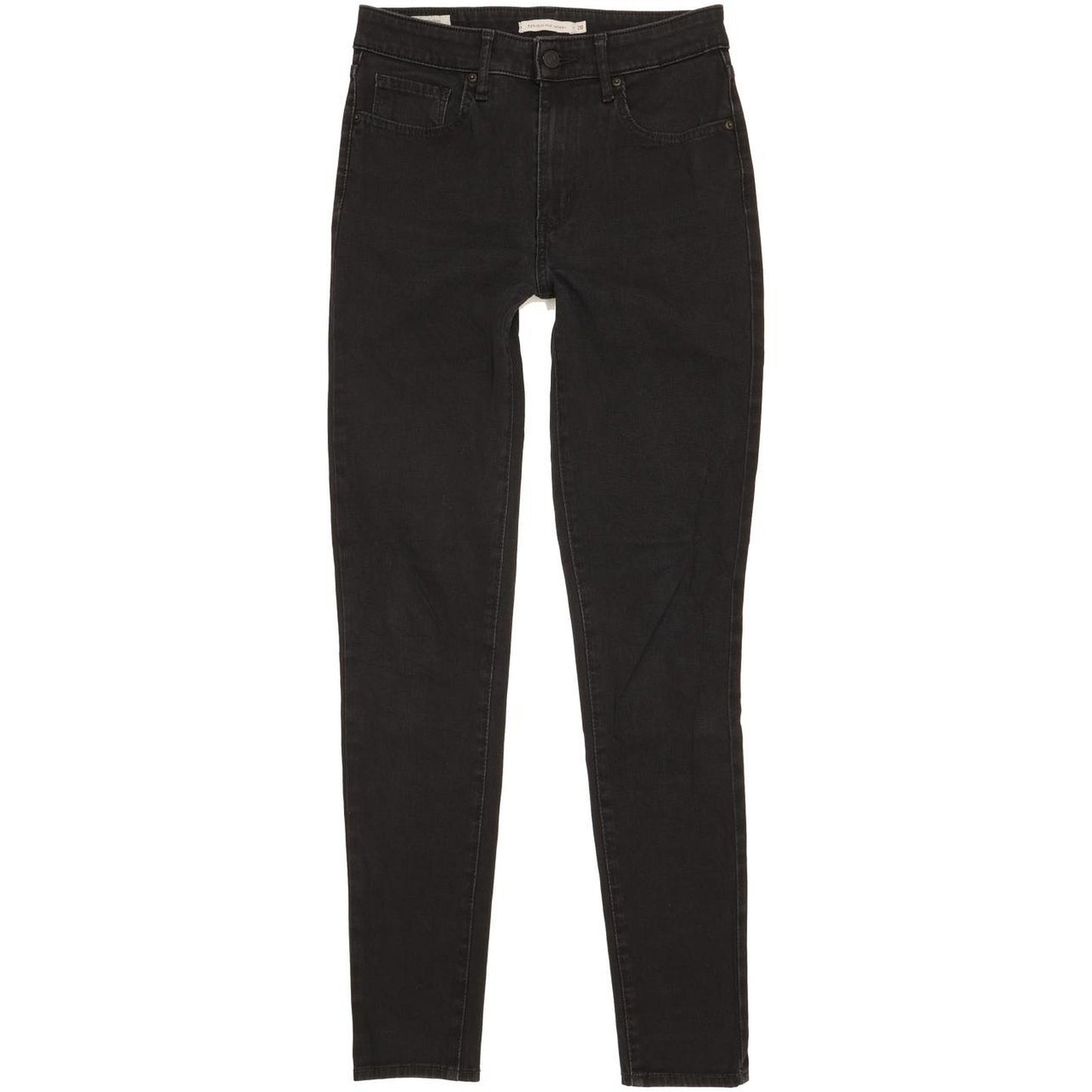 Levi's 721 Women Black Skinny Slim Stretch Jeans W28 L31