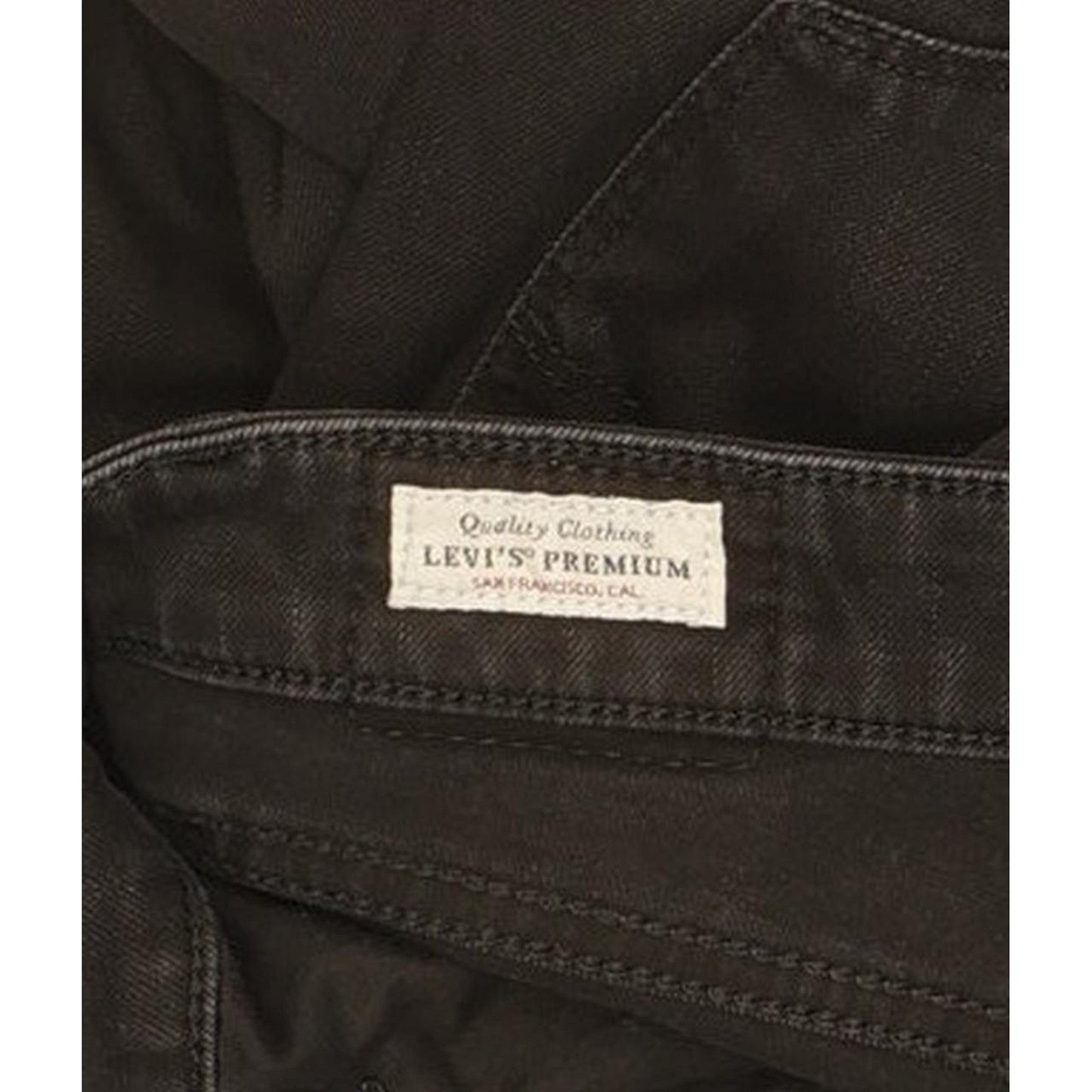 Levi's 721 Women Black Skinny Slim Stretch Jeans W28 L31