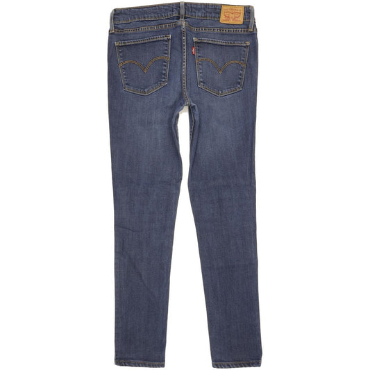 Levi's 711 Women Blue Skinny Slim Stretch Jeans W29 L30