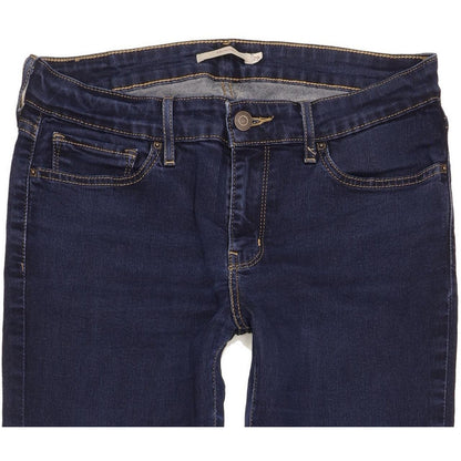 Levi's 711 Women Blue Skinny Slim Stretch Jeans W29 L34